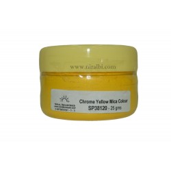 Chrome Yellow Mica Colour - 25 gm