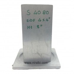 Square Shaped Aluminium Candle Mould