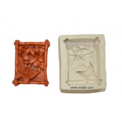 Butterfly In Square Silicone Soap Mould