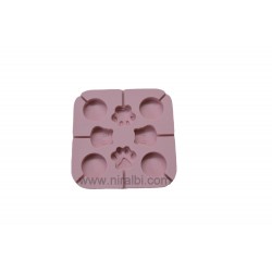 Round, Paws & Pig Shape Soap And Chocolate Making Mold