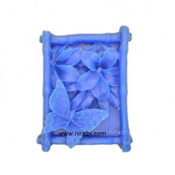 Butterfly In Square Shape Soap Mould