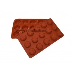 15 Cavity Mini Flower Mould, Niral Industries