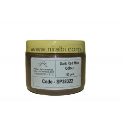 Dark Red Mica Colour - 100 gm