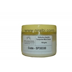 Reflective Sparkle Turquoise Mica Colour - 100 gm