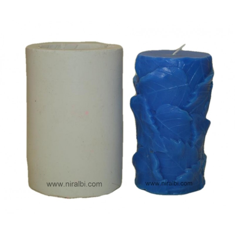 Leaf Pattern Silicone Rubber Candle Mould Leaf Pattern Silicone Rubber Candle Mould