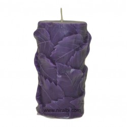 Leaf Pillar Silicone Rubber Candle Mould
