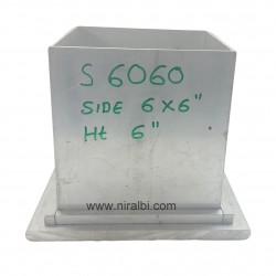 Square Aluminium Candle Mould