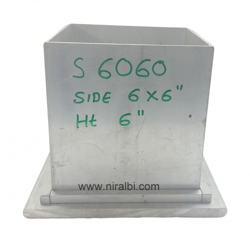 Square Aluminium Candle Mould