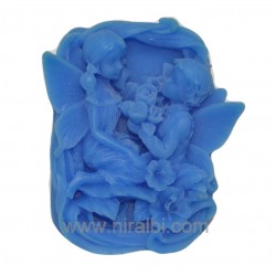 Niral Rubber Boy and Girl / Floral Fairy/ Love Soap Mould