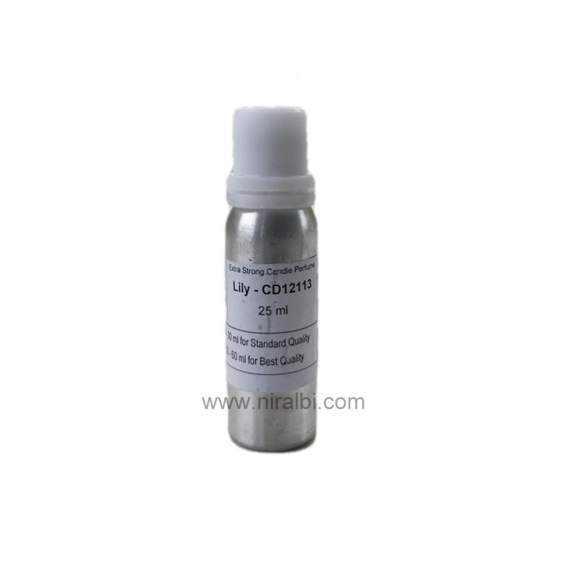 CD12113 - Lily Candle Perfume, Fragrance Oil, Niral Industries - 25 ML CD12113 - Lily Candle Perfume, Fragrance Oil, Niral Industries - 25 ML