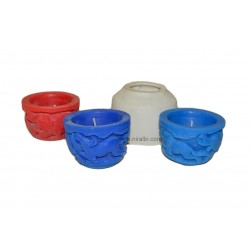 3 Wild Pillar Candle Mould