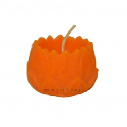 Designer Flower Hurricane Candle Mould