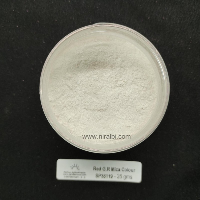 Red G.R Mica Colour, Niral industries 25 gm Red G.R Mica Colour, Niral industries 25 gm