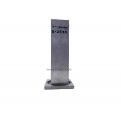 Square Aluminium Candle Mould - S2590, Niral Industries.