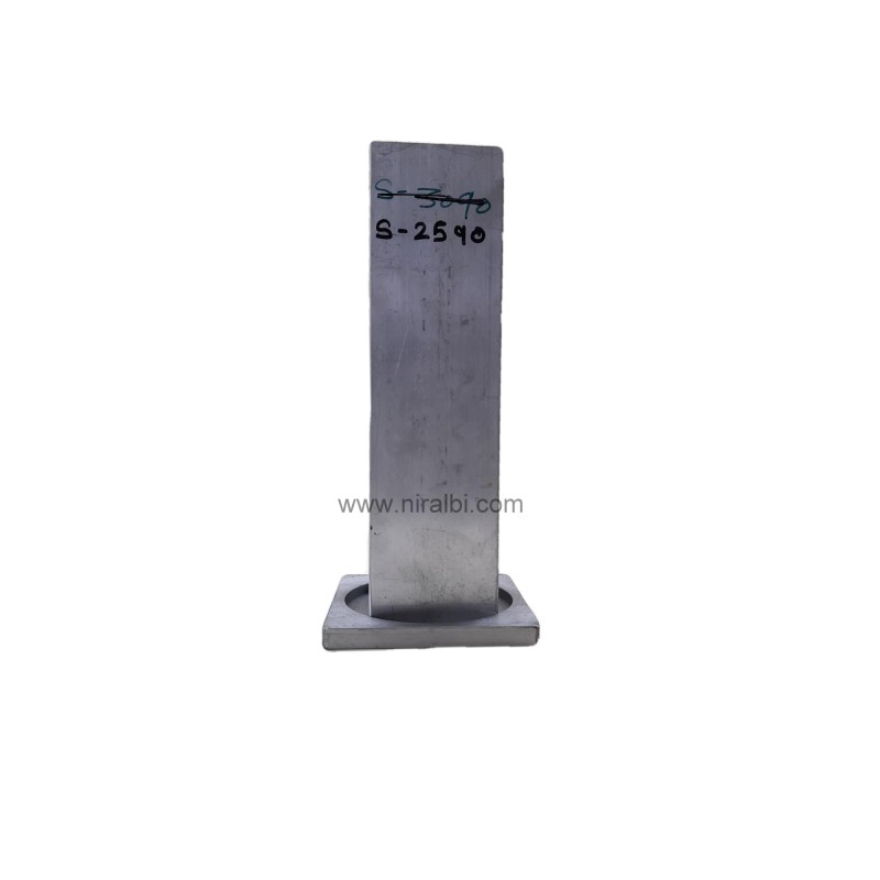 Square Aluminium Candle  Mould - S2590, Niral Industries.