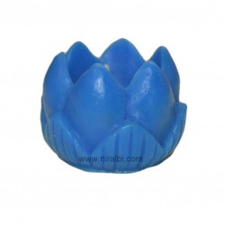 Large Lotus Hurricane Candle Mould