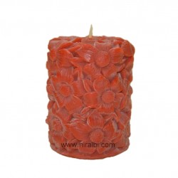 Cosmos Flower Pillar Candle Mould