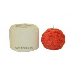 Sunflower Ball Pillar Candle Mould