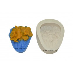 Bunch Of Flower Silicone Soap Making Mould