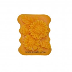 2D Sunflower Silicone Soap Mould