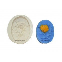 Rose Flower Rubber Soap Mould
