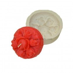 Rose Flower Designer Floating Candle Mould