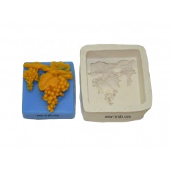 Grapes Vine Silicone Soap Making Mold