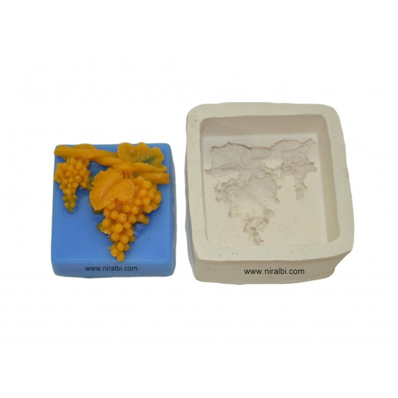 Grapes Vine Silicone Soap Making Mold