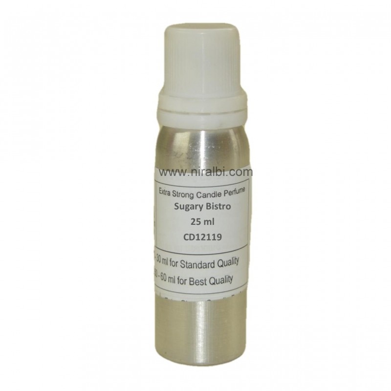 Sugary Bistro Candle Perfume, Niral Industries