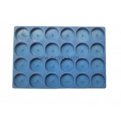 T-light Silicone Mould (37 X 9mm ) - 24 Cavity