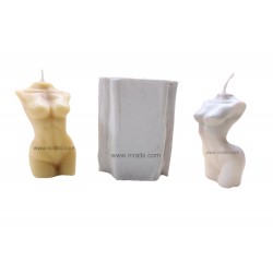 Female Torso Candle Mould