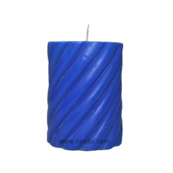 Small Silicone Line Pillar Candle Mould
