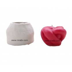 Knot Silicone Candle Mould, 3D Design