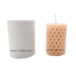 Rhombic Silicone Diamond Patten Candle Mould