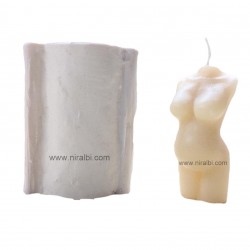 Pregnant Torso Candle Mould