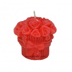 Rose Designer Bouquet Pillar Candle Mould