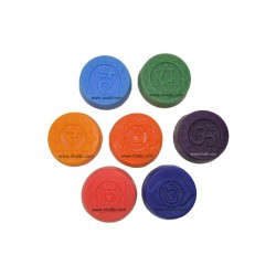 7 Chakars Silicone Rubber 9Soap Mould