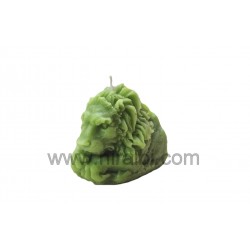 Lion Design Silicon candle Mould-candle Diameter-4 cm  Niral Industries