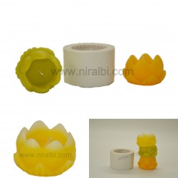 Small Lotus Candle Mould,...