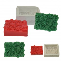 Silicone Rose Flower Soap...