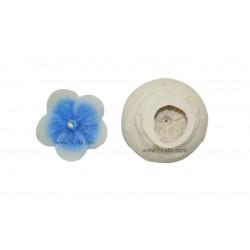 5 Petals Flower Design Candle Mould