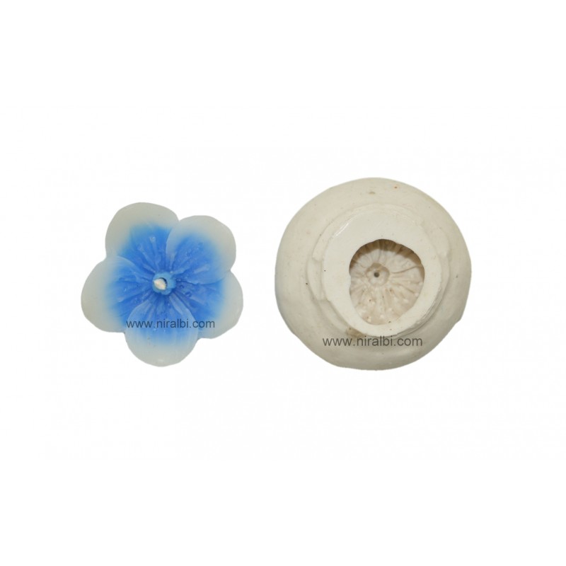 5 Petals Flower Design Candle Mould 5 Petals Flower Design Candle Mould