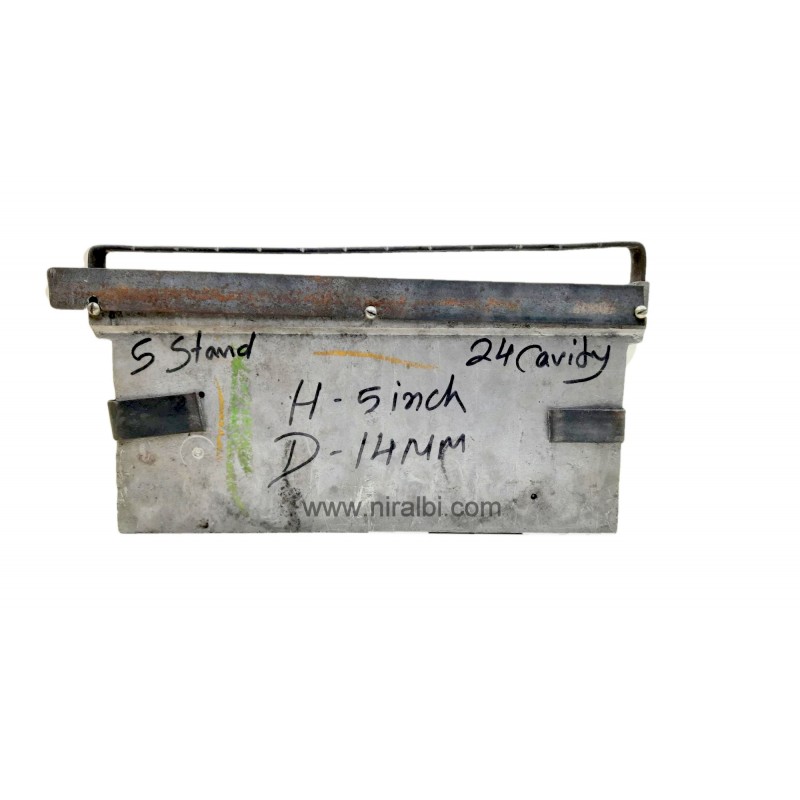 Stand Candle Mould - Dia -14 mm, H - 5 inch - Niral Industries Stand Candle Mould - Dia -14 mm, H - 5 inch - Niral Industries