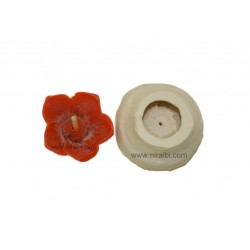 Silicone Designer Flower Candle Mould