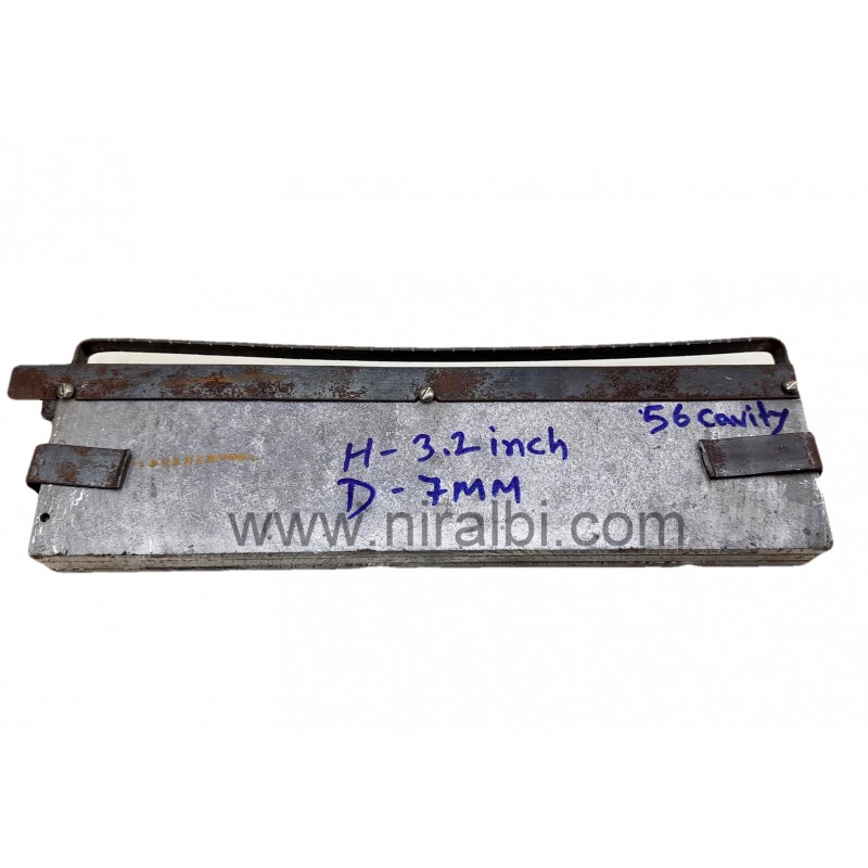 Plain Candle Mould, (D- 8 mm H- 4 inch), 64/66 Cavity Plain Candle Mould, (D- 8 mm H- 4 inch), 64/66 Cavity