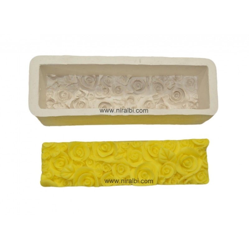 Rose Bud Loaf Soap Making Mould Rose Bud Loaf Soap Making Mould