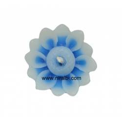 Designer Flower Petals Candle Mould