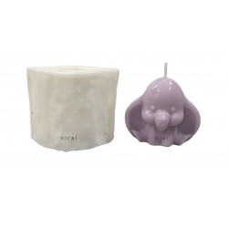 HBY837- Baby Elephant Silicone Mould - CW - 65 gm