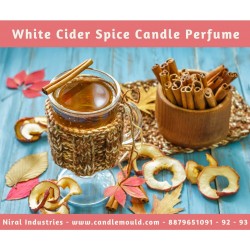 White Cider Spice Candle Perfume, Fragrance Oil, Niral Industries