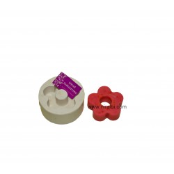 Layered -Flower Type  Silicone Candle Mould-Niral Industries- Candle weight- 22 gm